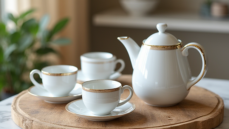 Elevate Your Home: Timeless Porcelain Teapots & Elegant Tea Sets
