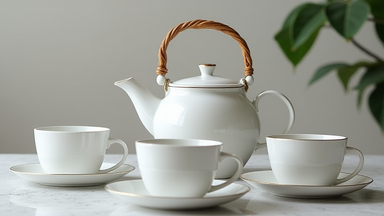 Elevate Your Lifestyle: The Art of Porcelain Teapots & Sets